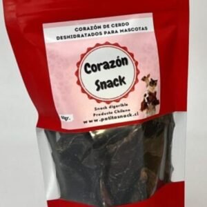 Snack Corazón de Cerdo Deshidratada 60 gr
